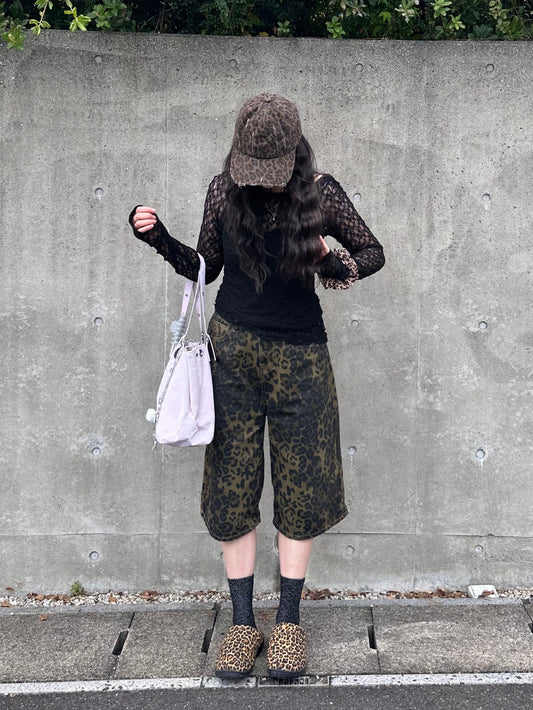 レオパードハーフパンツ DPB95024