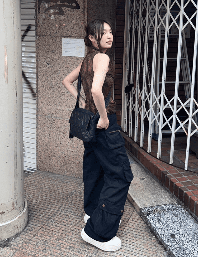 vintage style cargo pants