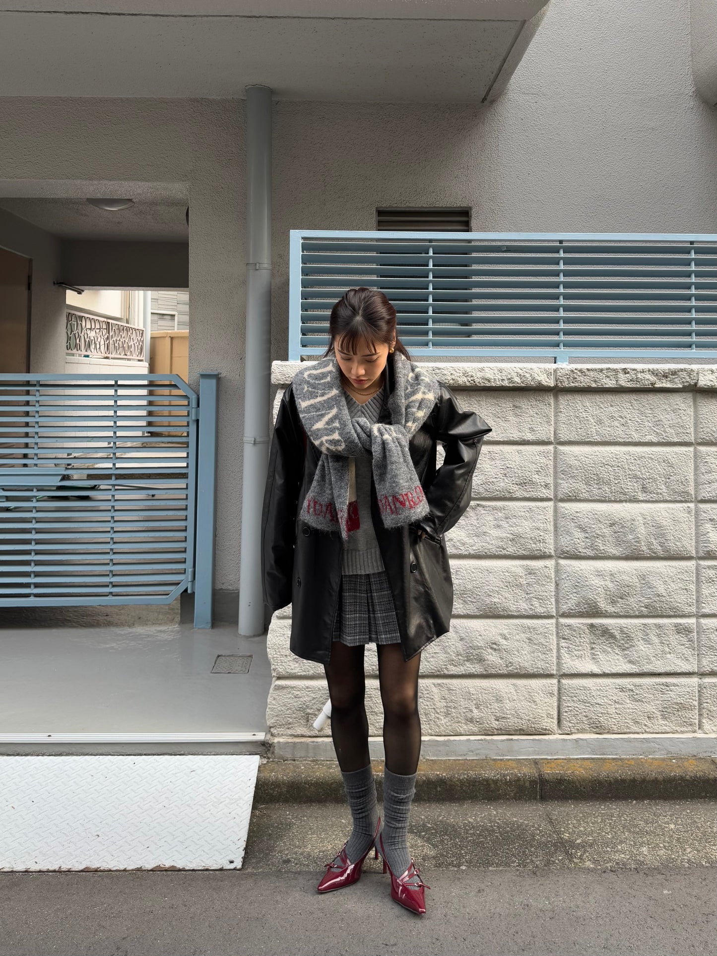 オーバーレザージャケット DPB47368