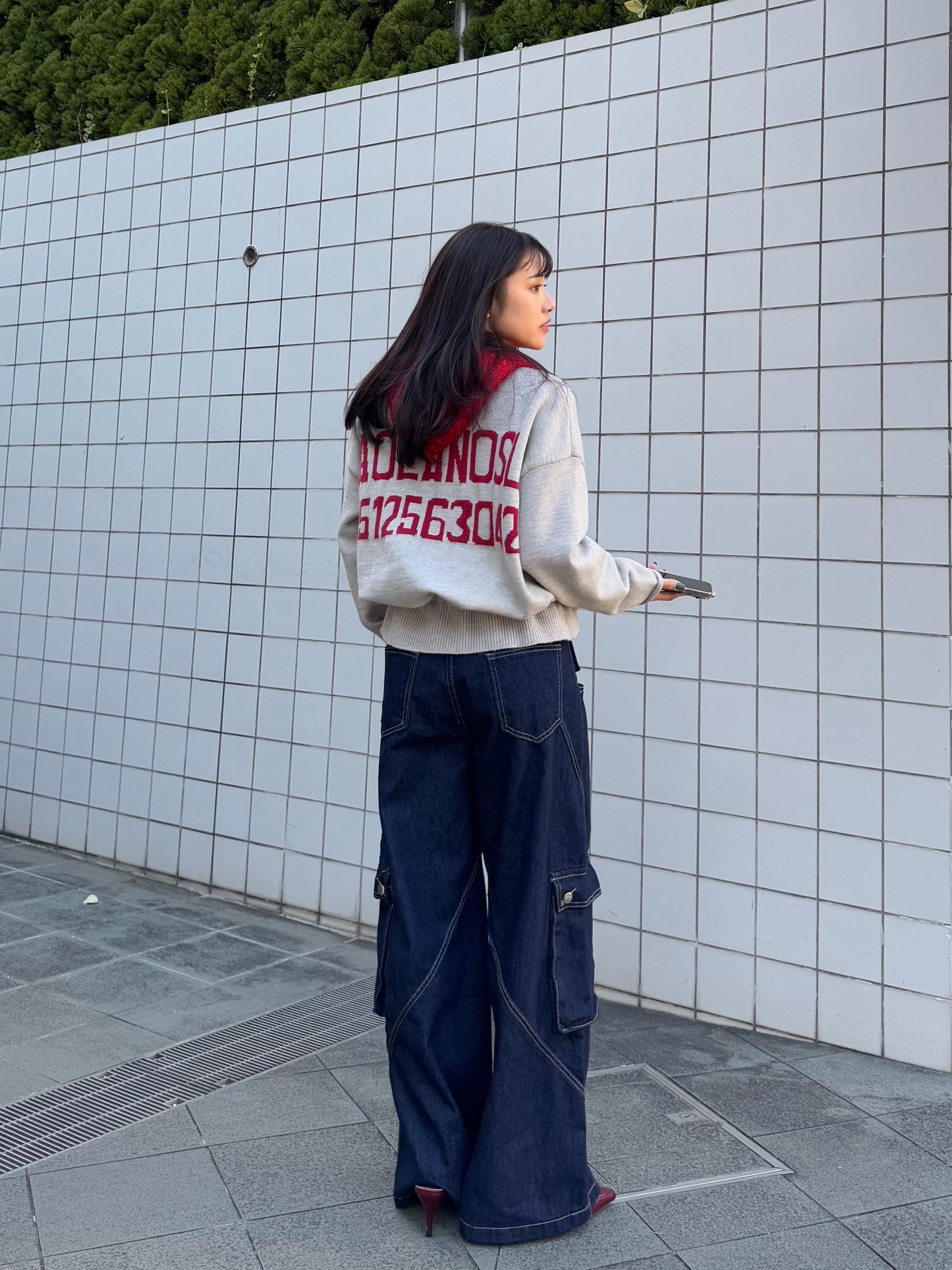 カーゴデニムパンツ DPB47384