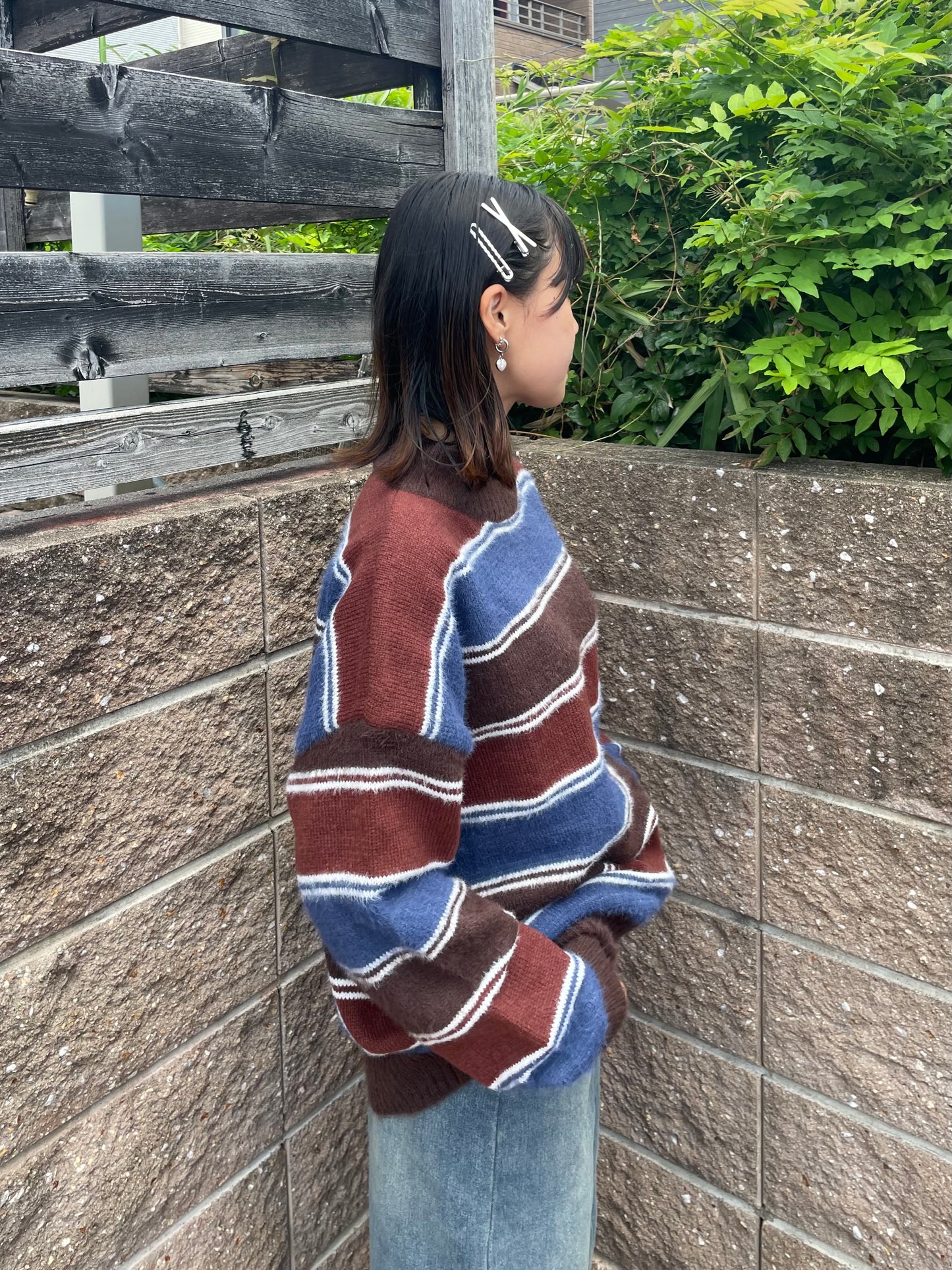 ボーダーニット DPB64008