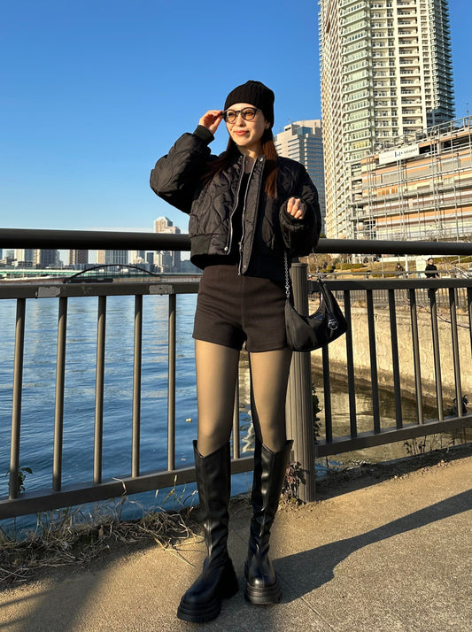 ブラックショートパンツ DPA30309