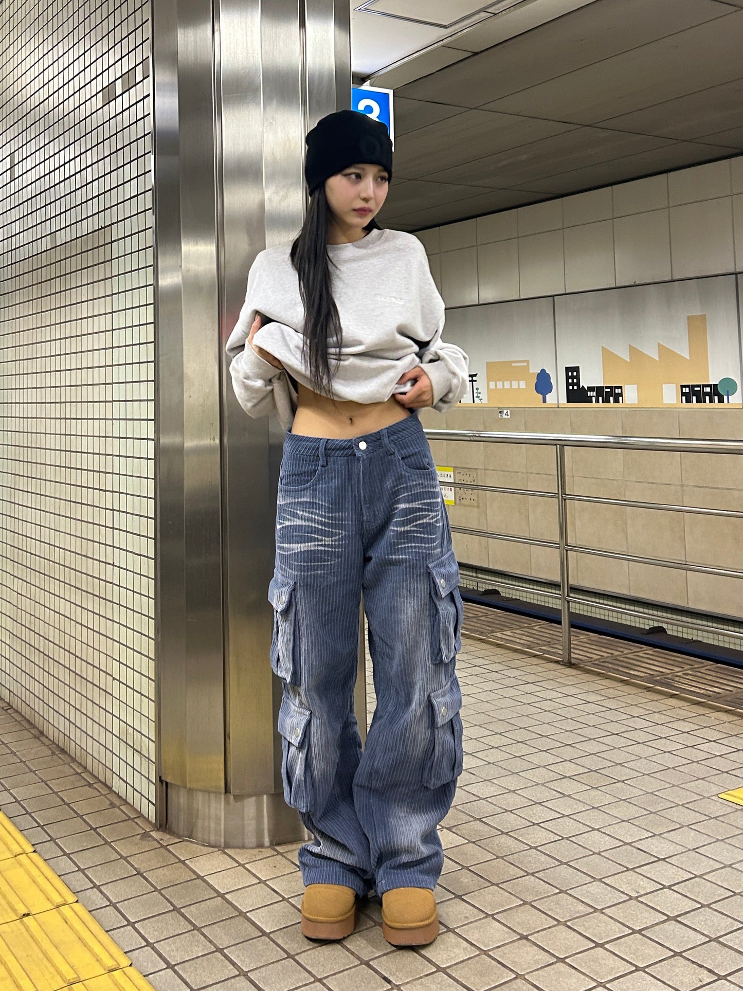 コーデュロイカーゴパンツ DPB69075
