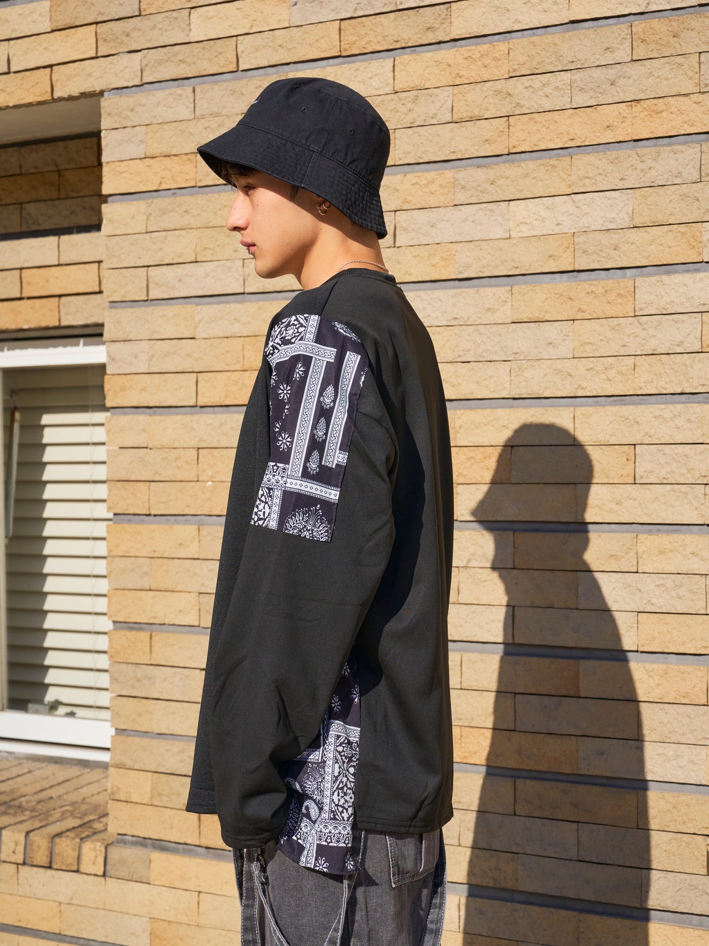 ペイズリーデザインTシャツ SPA08022