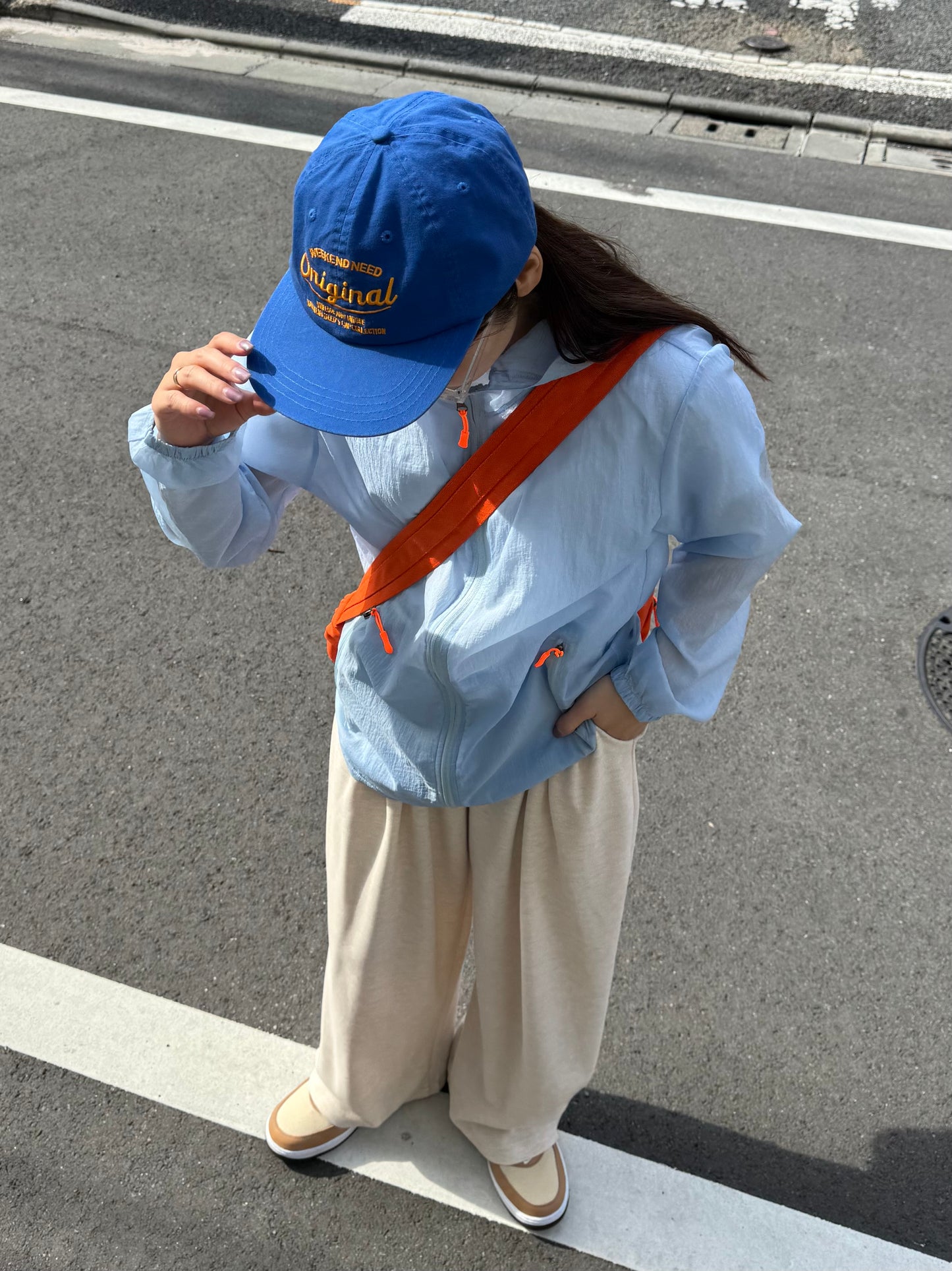 オレンジロゴキャップ DPB47408