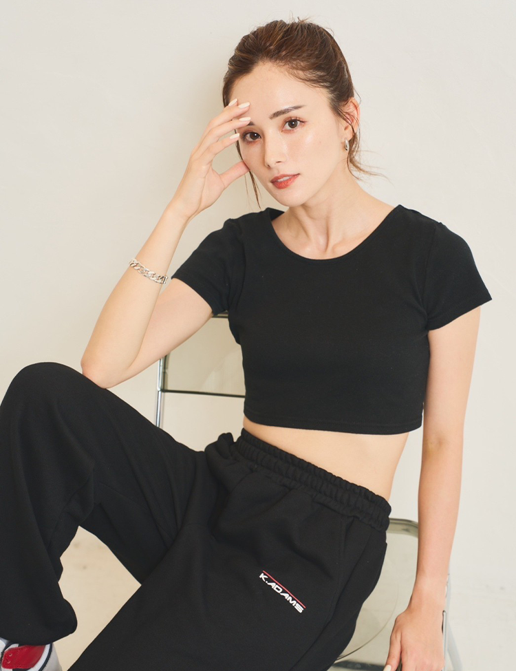 K.ADAMS LOGO SWEAT PANTS