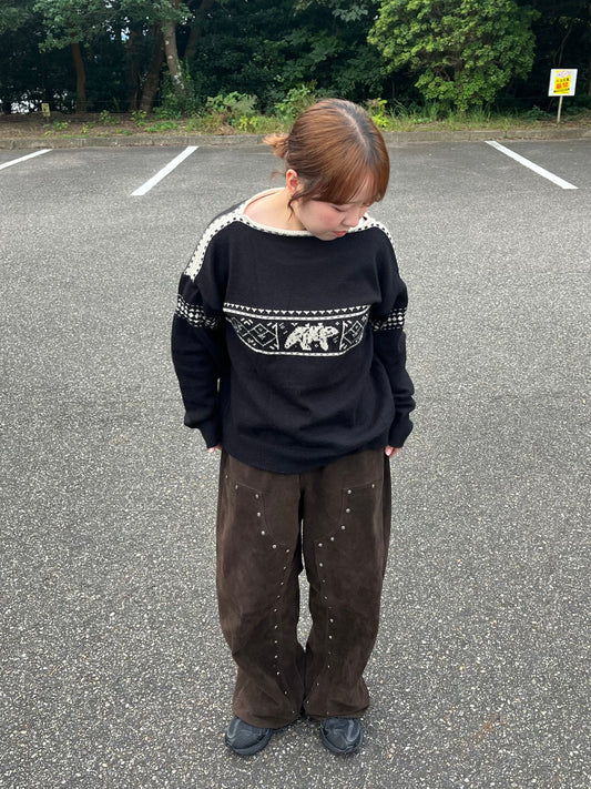 ワンショルノルディックニット DPB97019