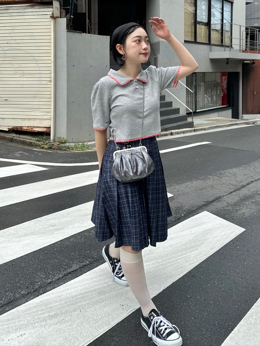 バイカラーポロシャツ DPB76026