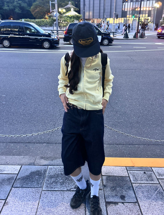 イエローチェックパーカー DPB92007