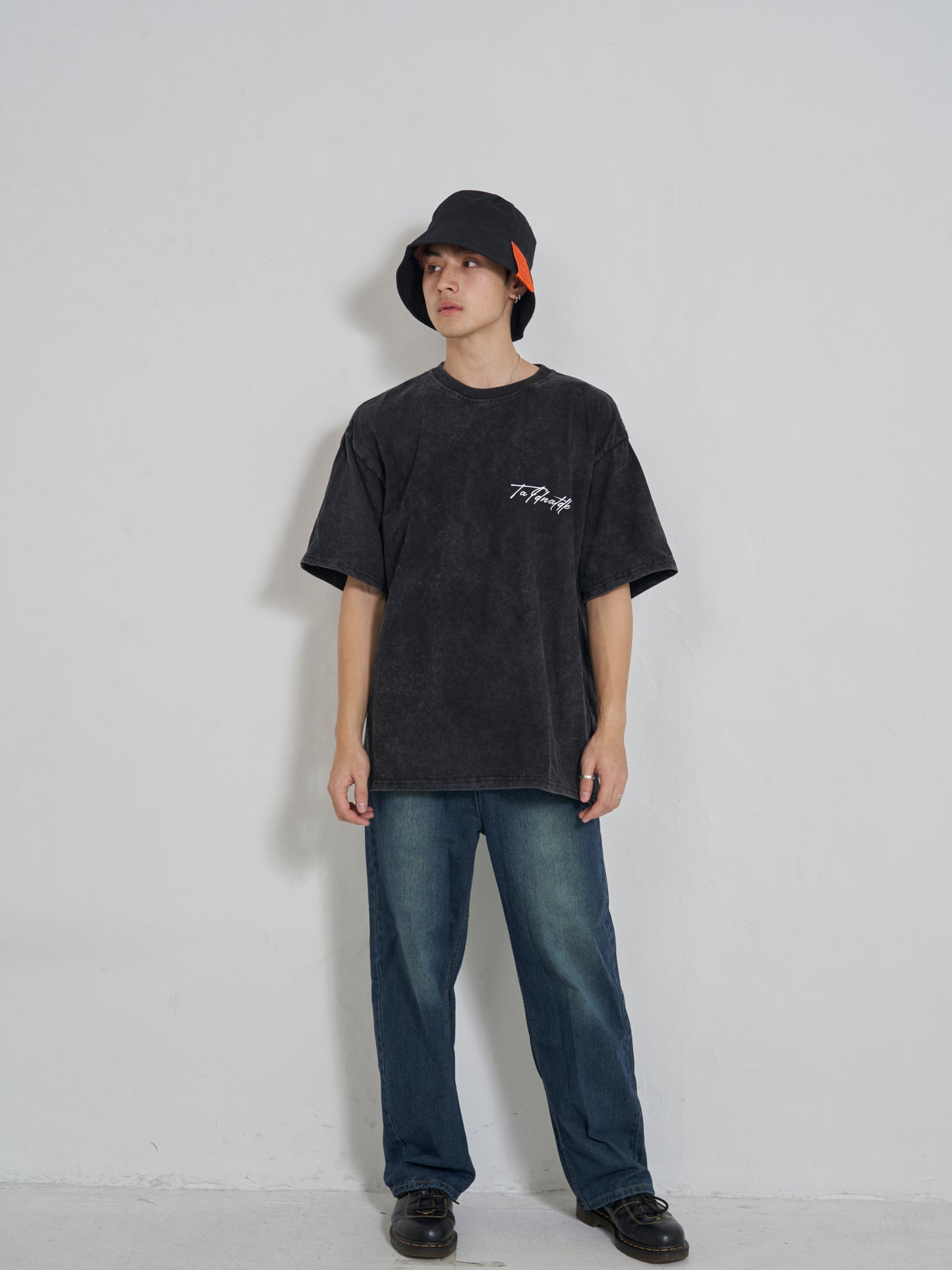 ブラックバケットハット SPA08013