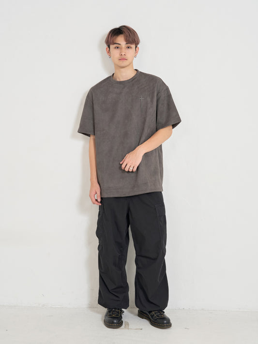 ダークグレークロスTシャツ SPA08008