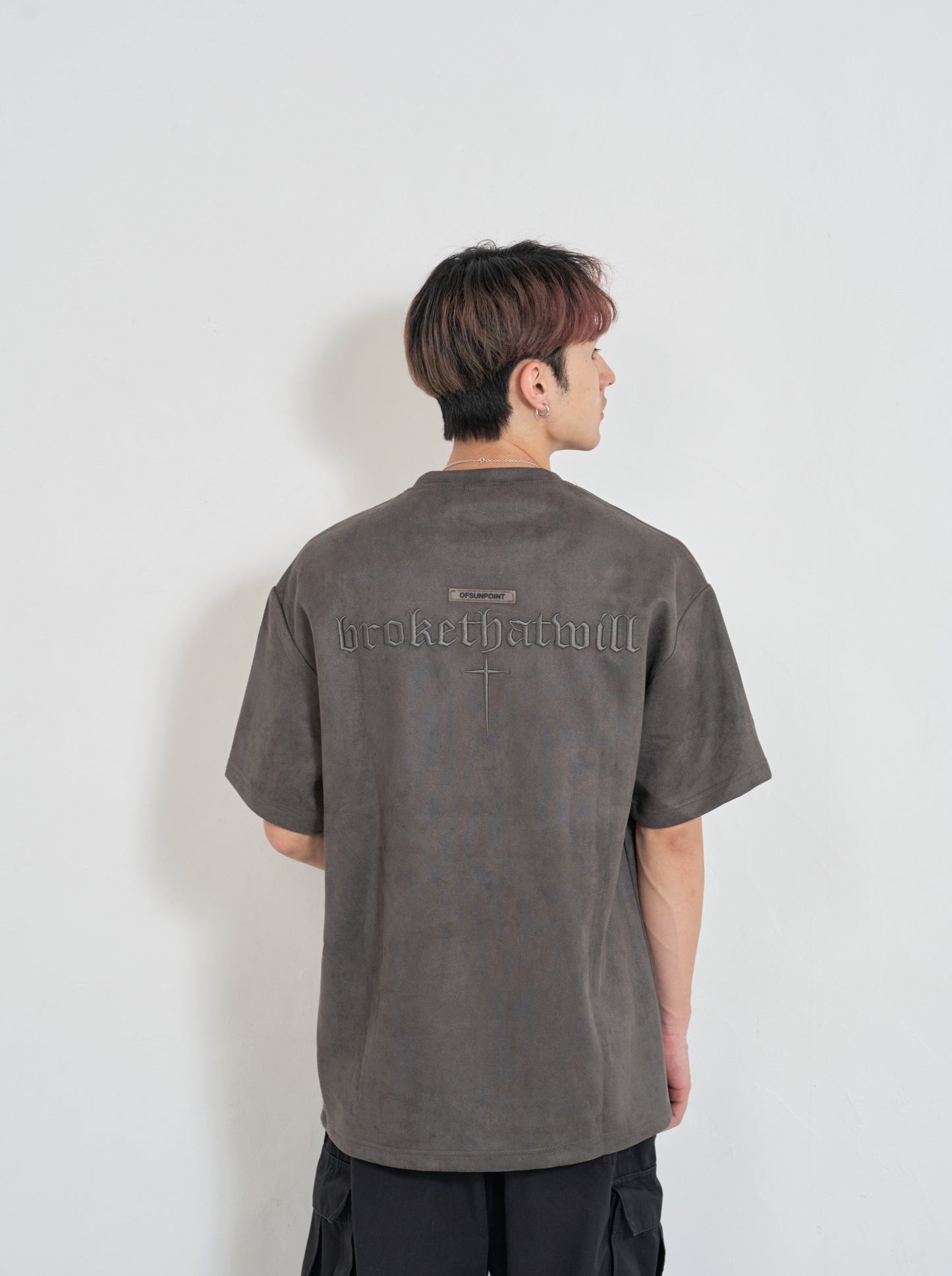 ダークグレークロスTシャツ SPA08008