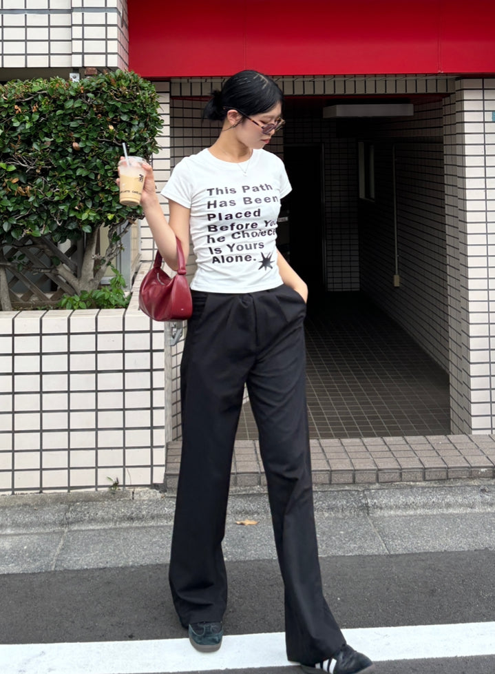 テキストロゴTシャツ DPB63104