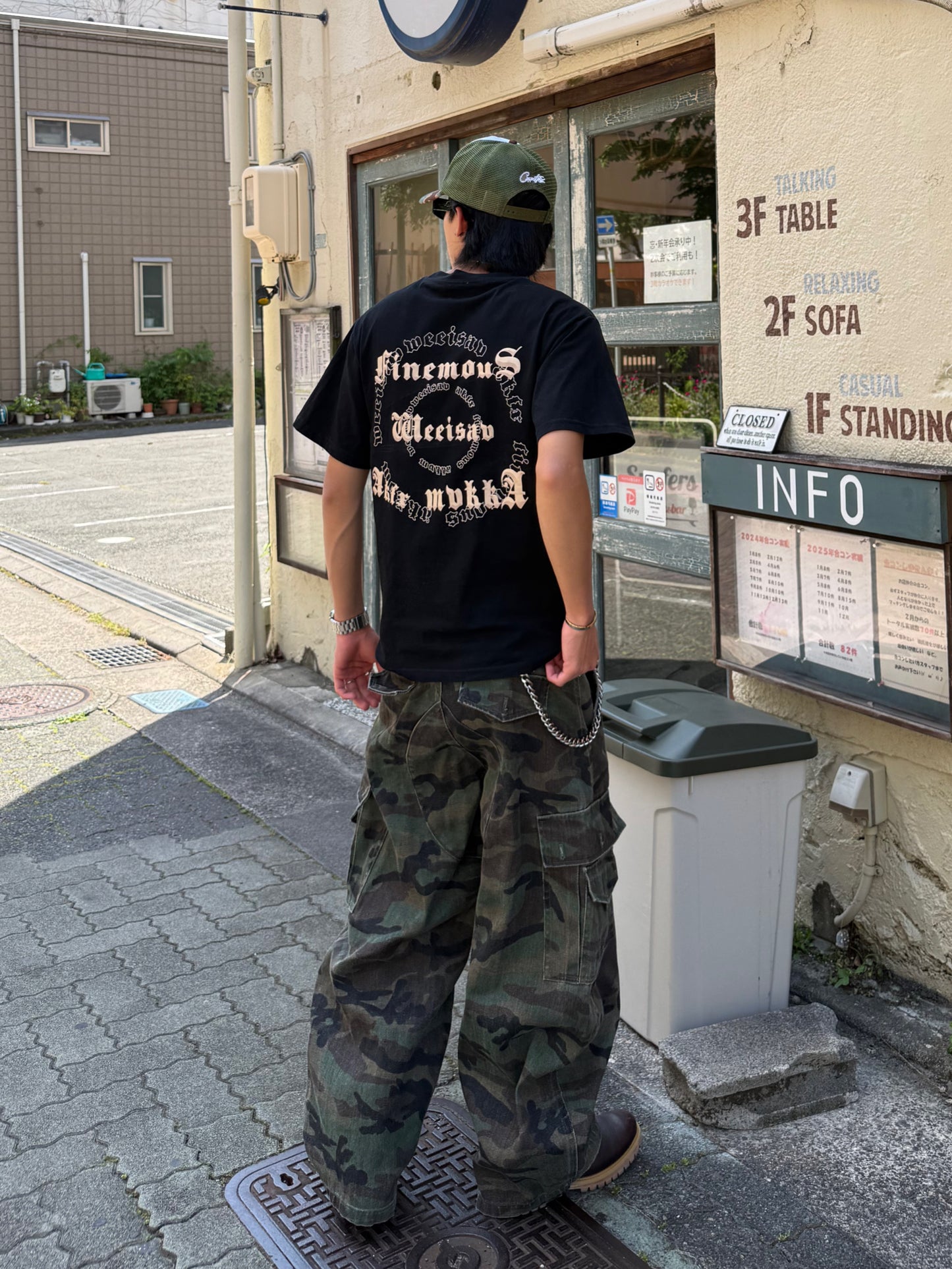 ゴシックレタリングTシャツ DPB90004