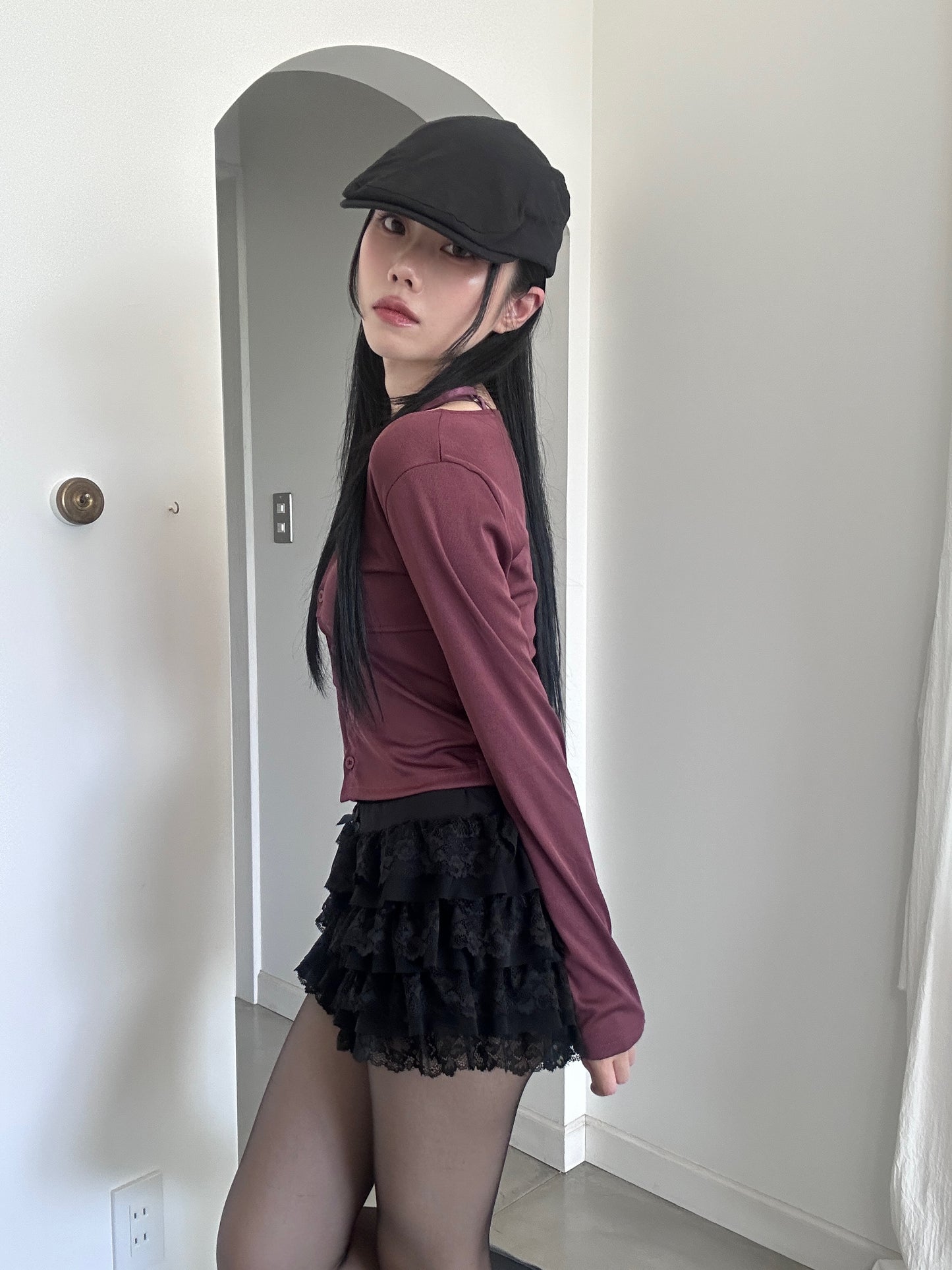 レースキャミブラウス DPB43318