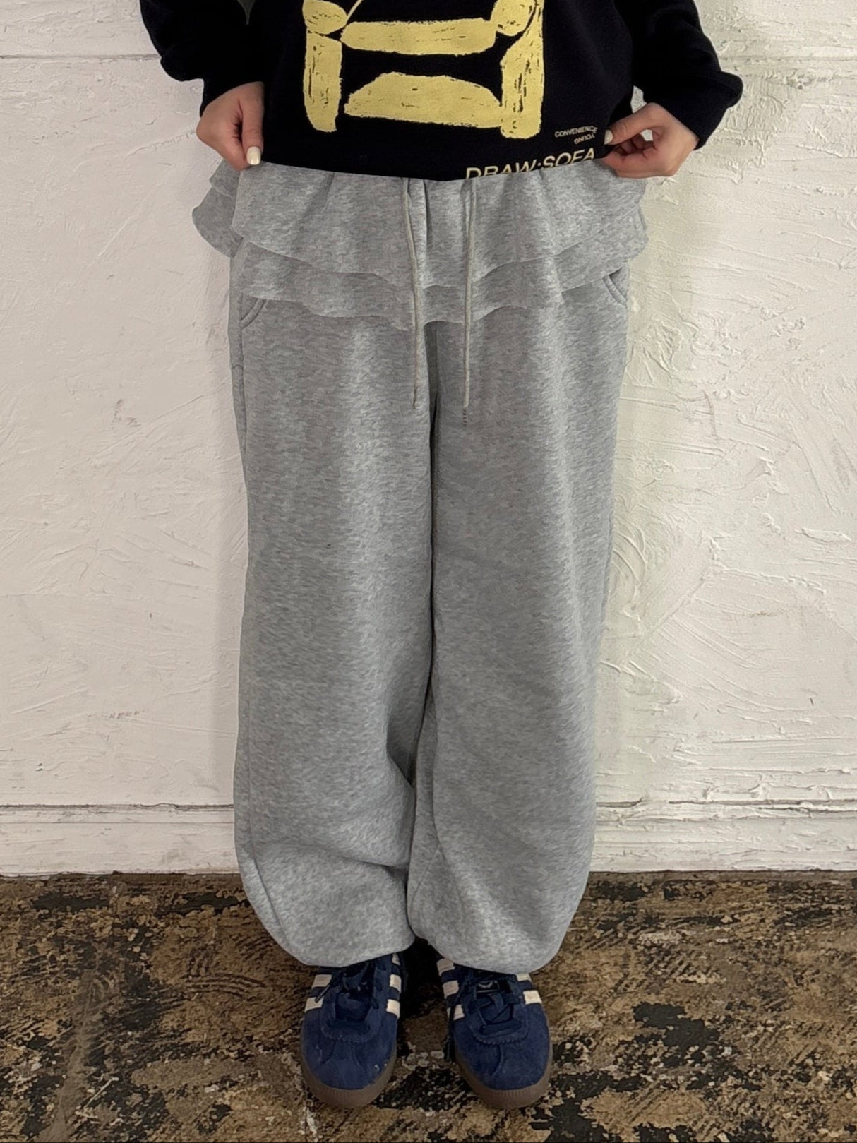 フリルデザインスウェットパンツ DPB84078