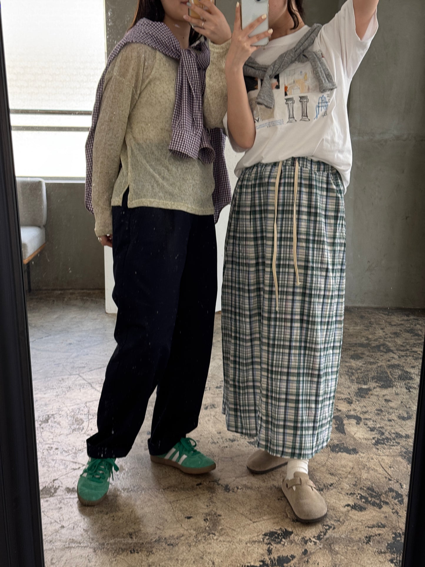 ネップライクシアーロングスリーブTシャツ DPB78137