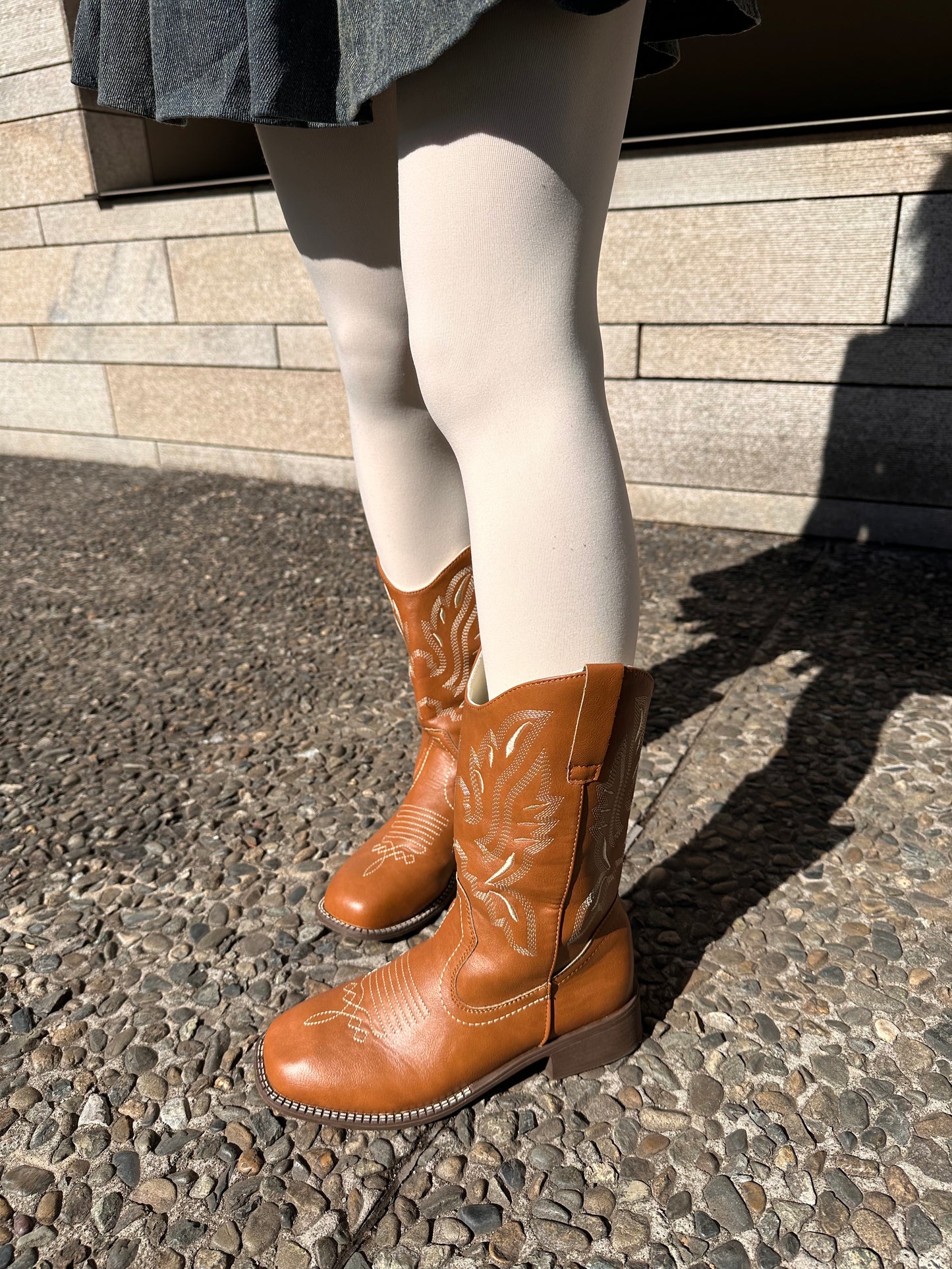 キャメルウエスタンブーツ DPA43332