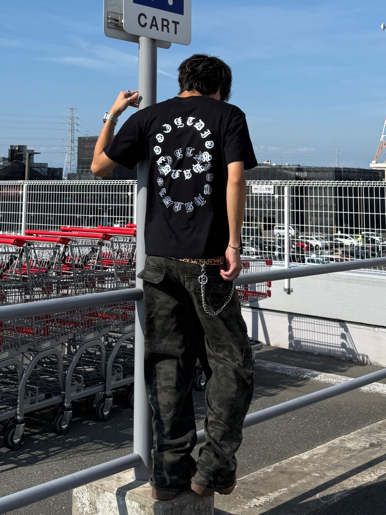 Kenshin_ダブルサークルロゴTシャツ DPB73407