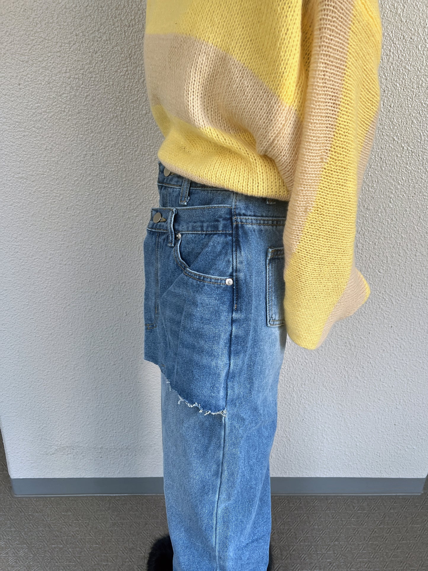 レイヤードデザインデニムパンツ DPB79048