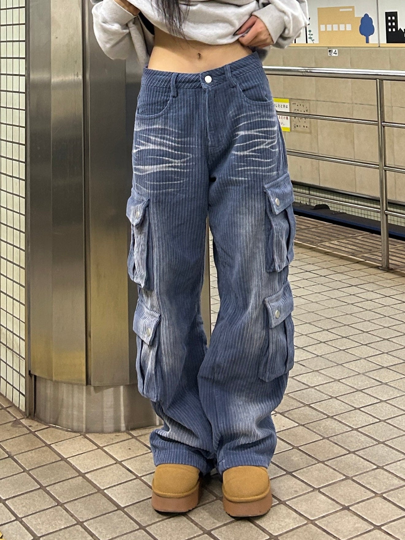 コーデュロイカーゴパンツ DPB69075