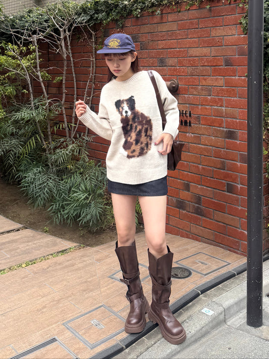 ベルト付きデニムライクミニスカート DPB91107