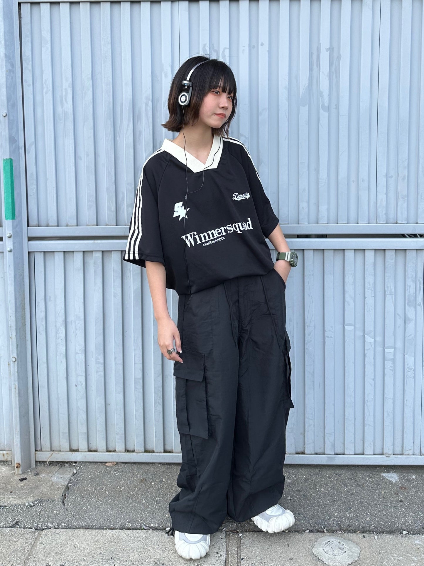ナイロンカーゴパンツ DPB70090