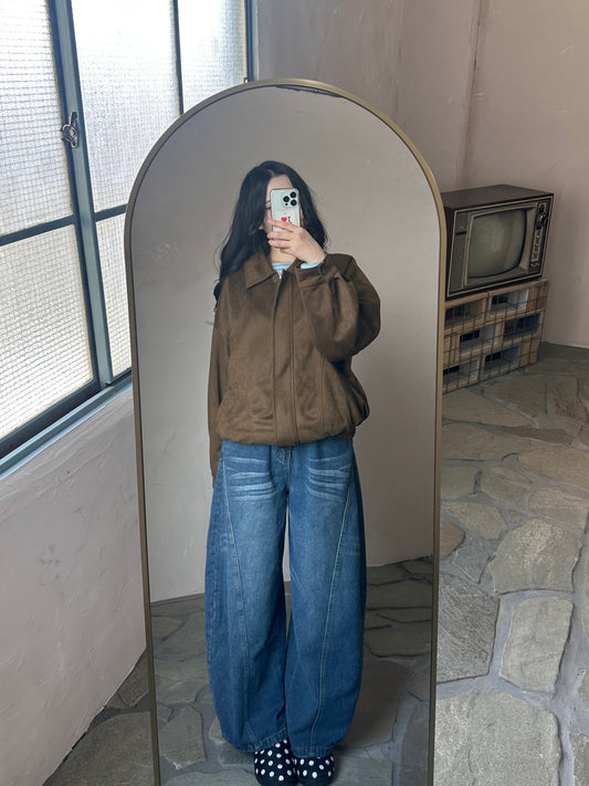 Aラインデニムパンツ DPB95067