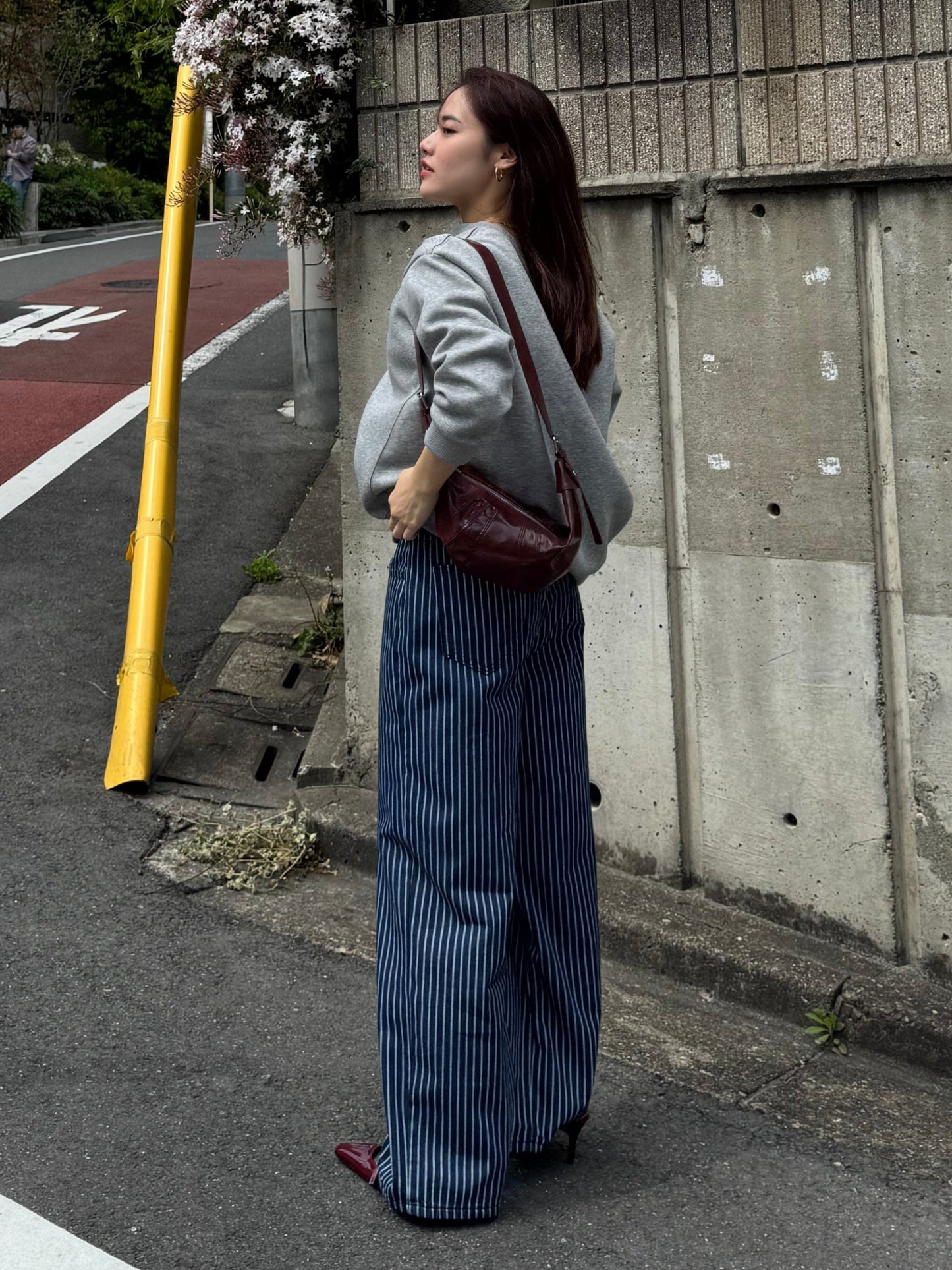 ストライプデニムパンツ DPB47419