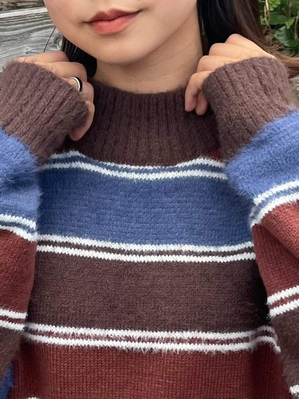 ボーダーニット DPB64008