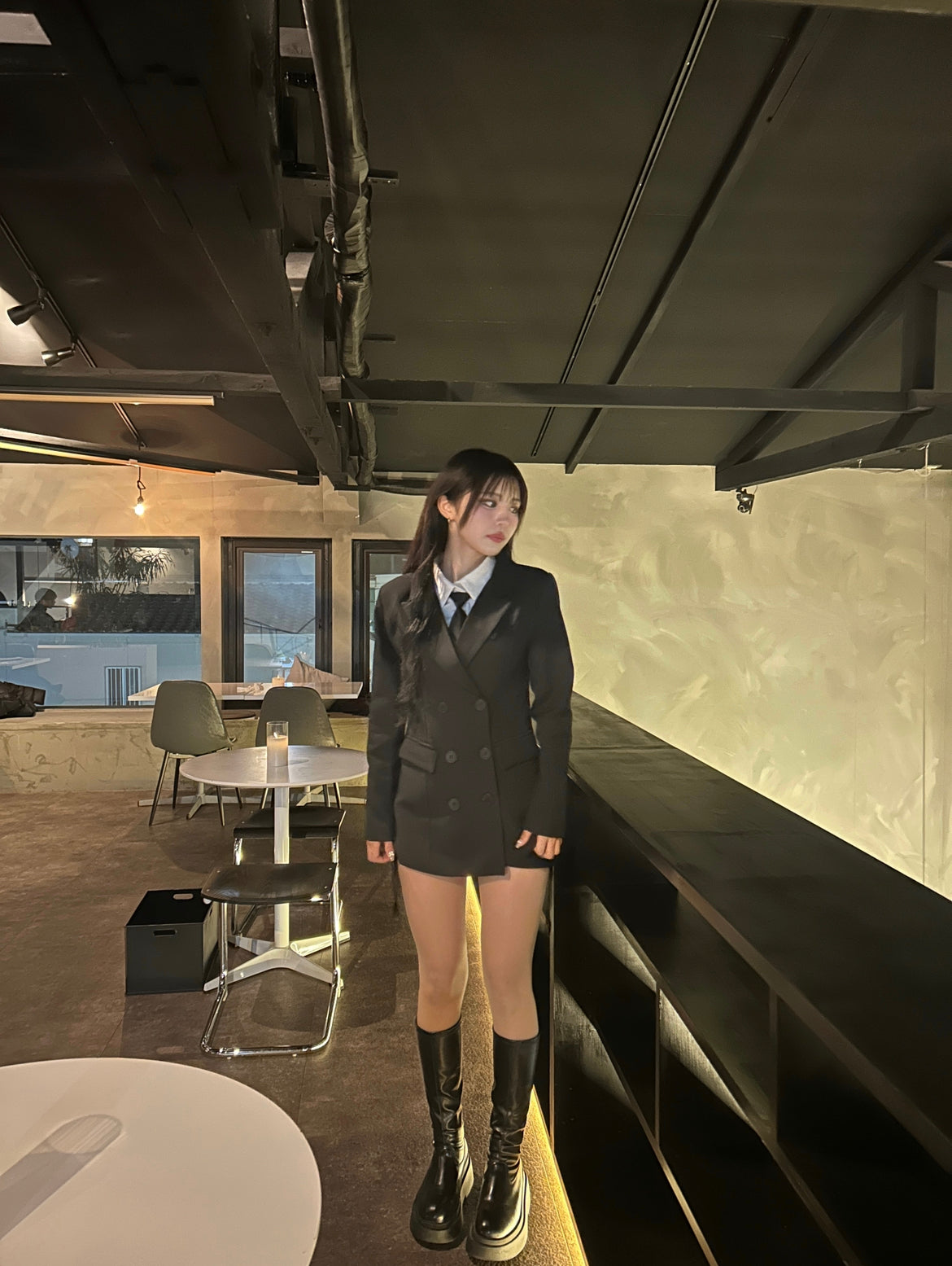 制服風ワンピースジャケット DPB69033
