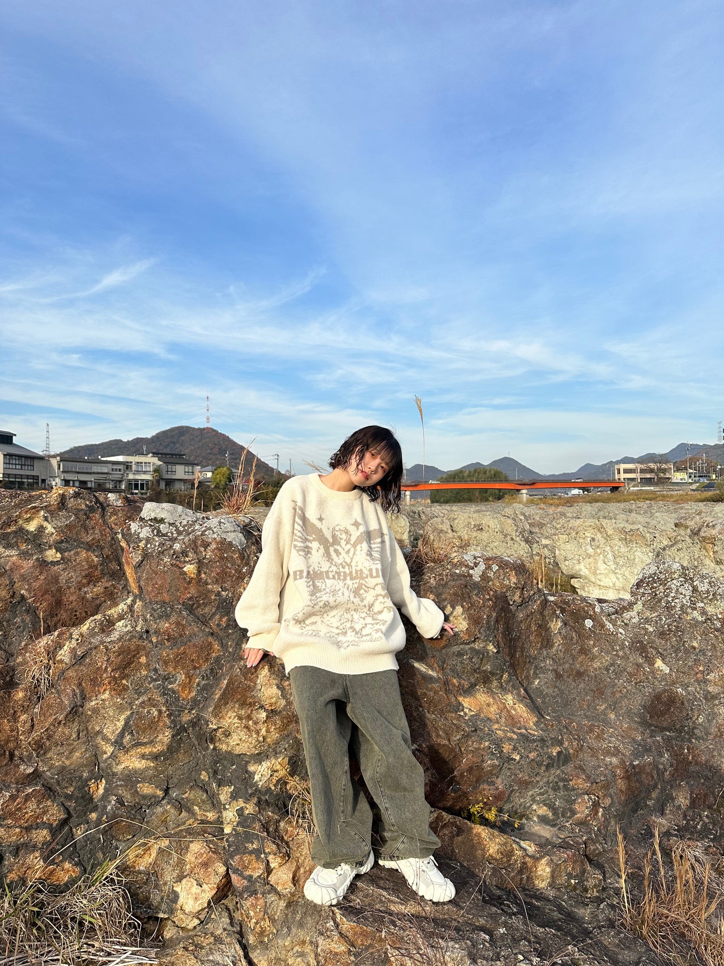 ラウンドネックニット DPB70005