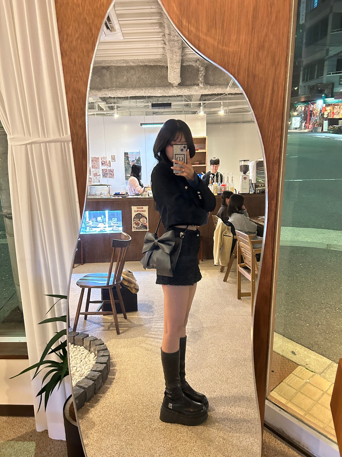 ツイードハイウエストパンツ DPB69025
