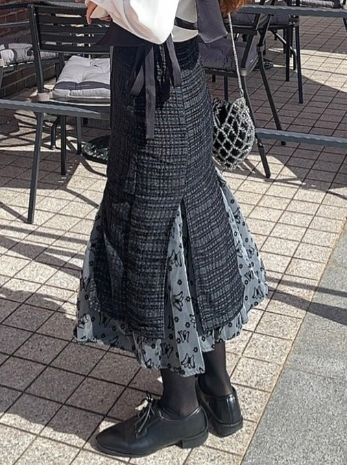 マーメイドチェックスカート CPA20125