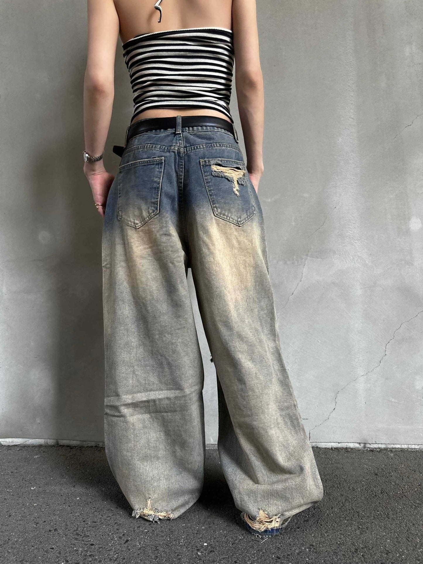 ハイダメージデニムパンツ DPB26591