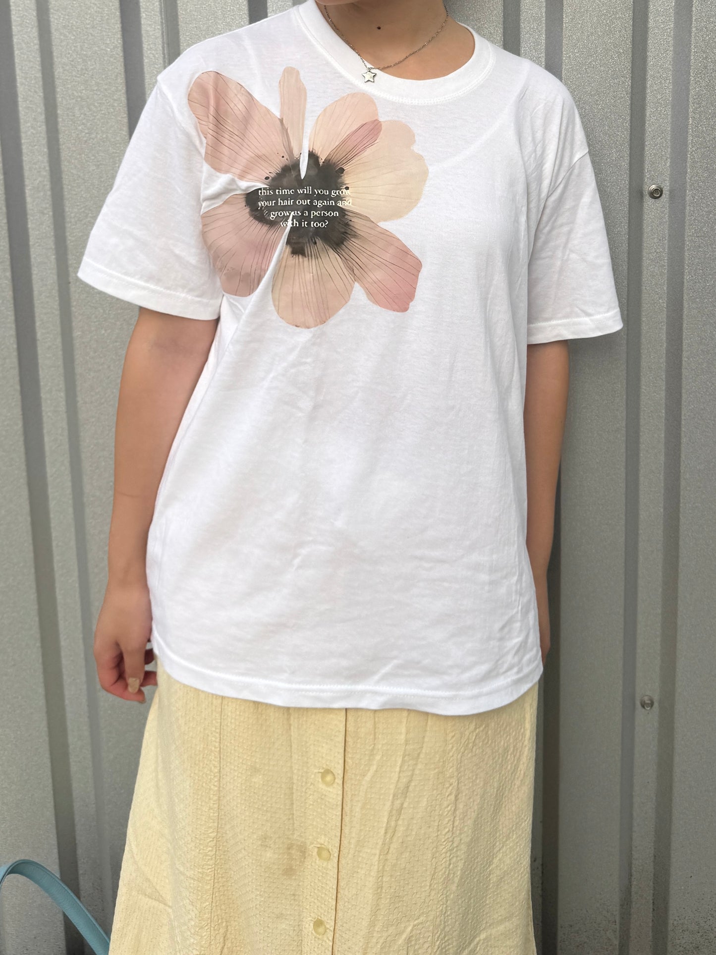 ビッグフラワープリントTシャツ DPB78169