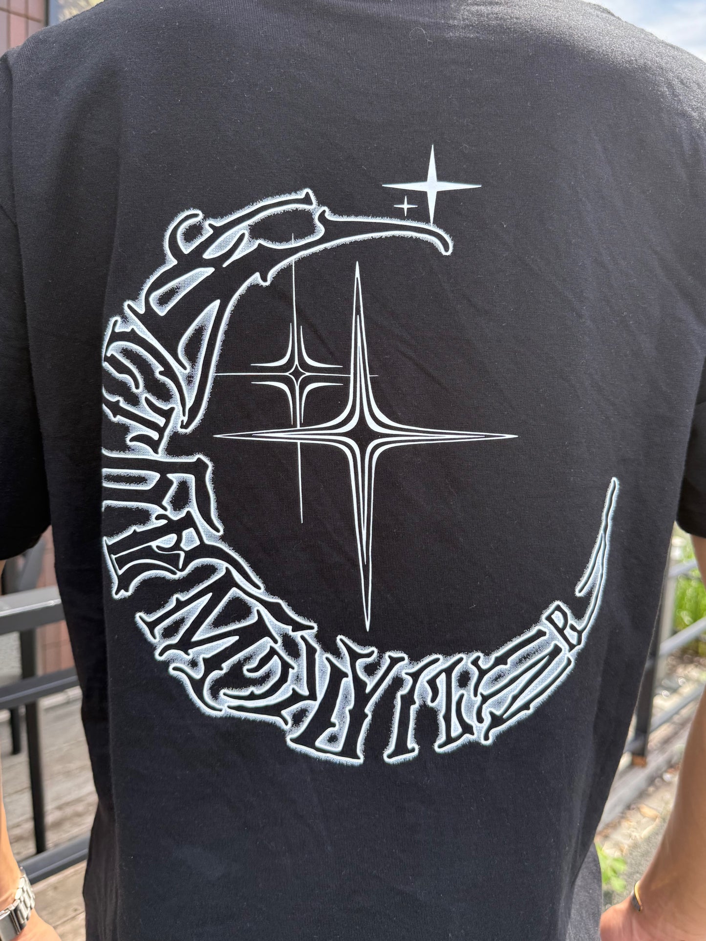 ムーンデザインバックロゴTシャツ DPB90007