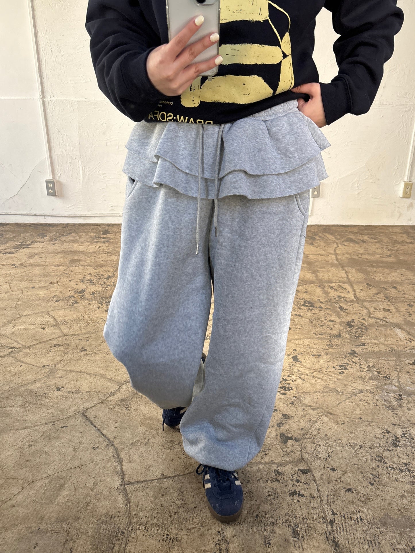 フリルデザインスウェットパンツ DPB84078
