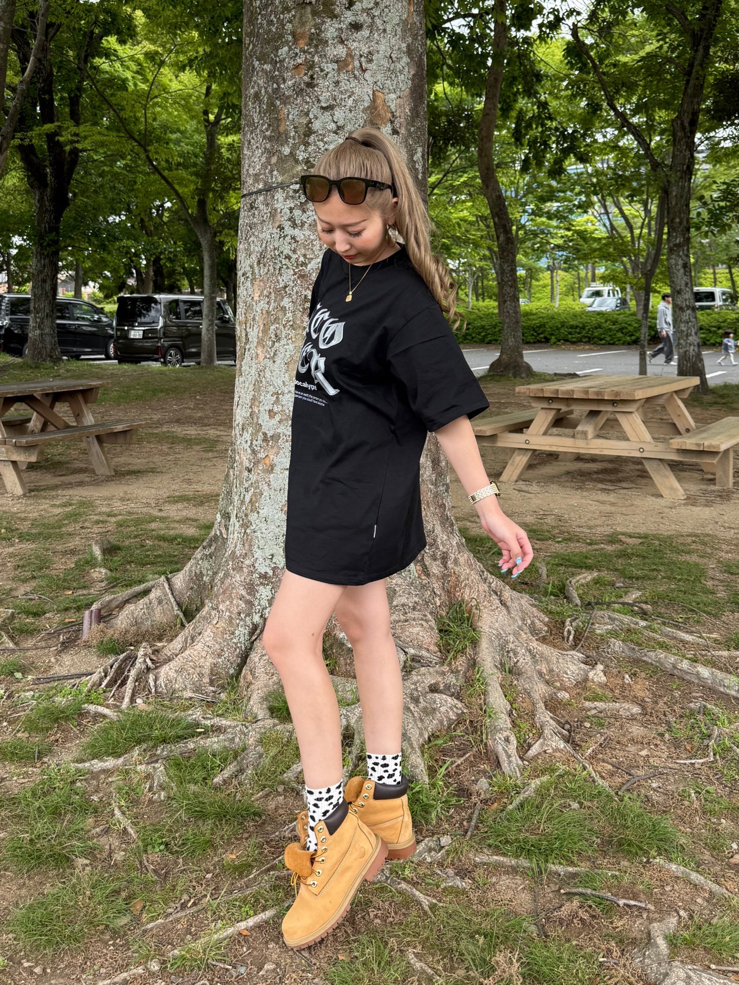 メタルロゴTシャツ DPB73332