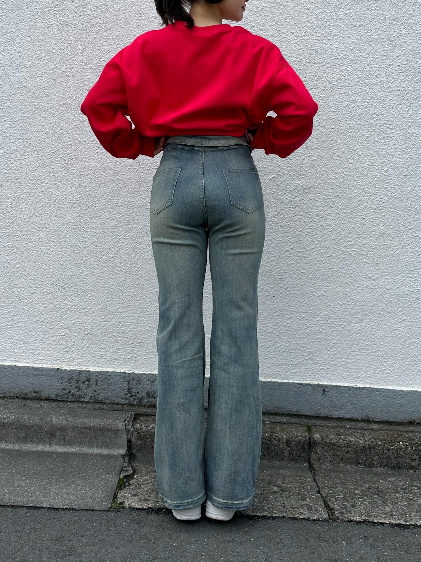 フレアデニムパンツ DPB47255
