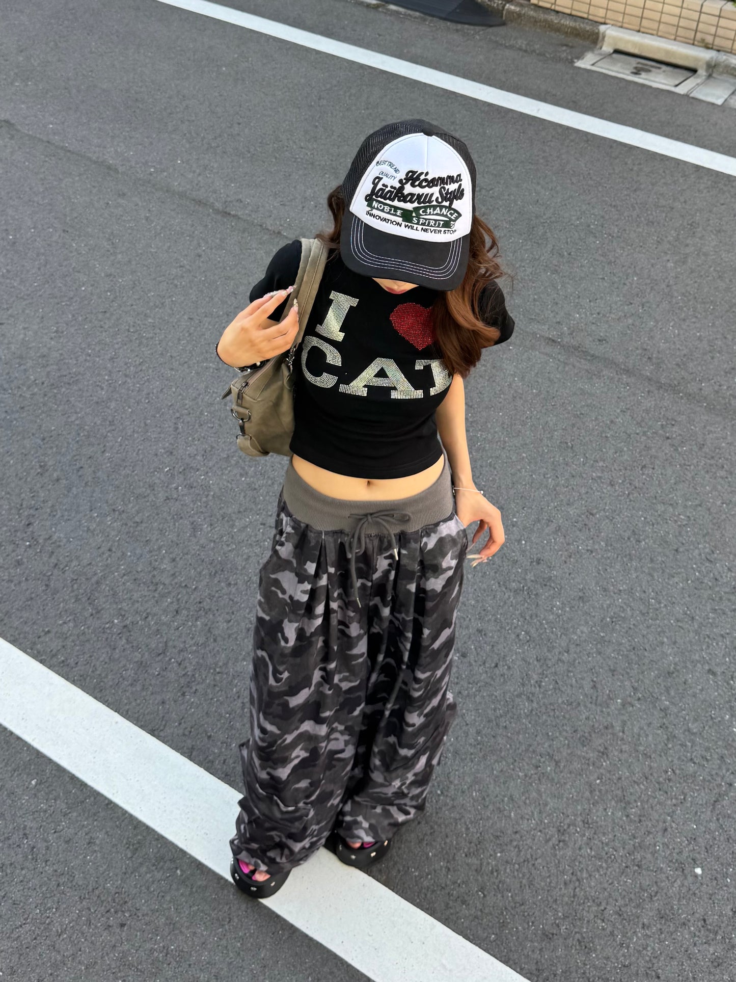 アイラブキャットTシャツ DPB86083