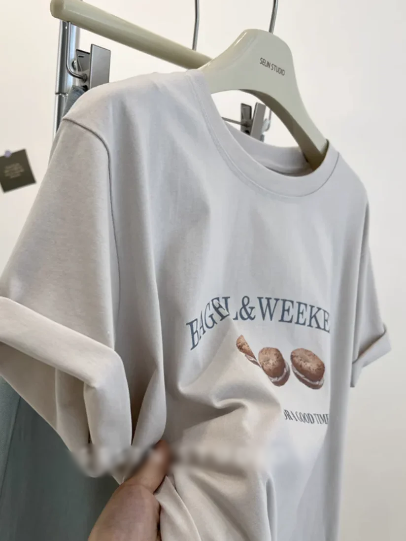 ベーグルプリントTシャツ DPB71522