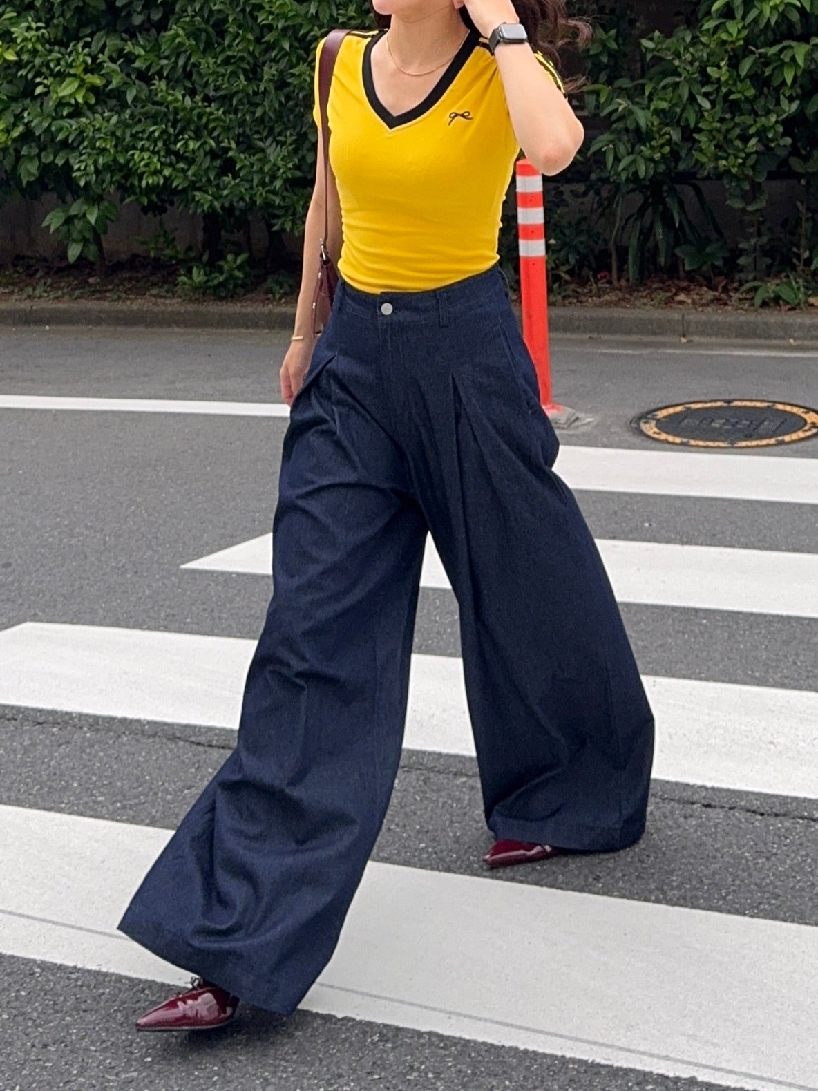 フロントタックデニムパンツ DPB47426