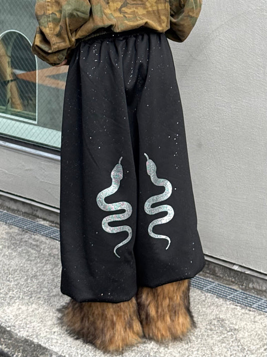 スネークラメスウェットパンツ DPB86128