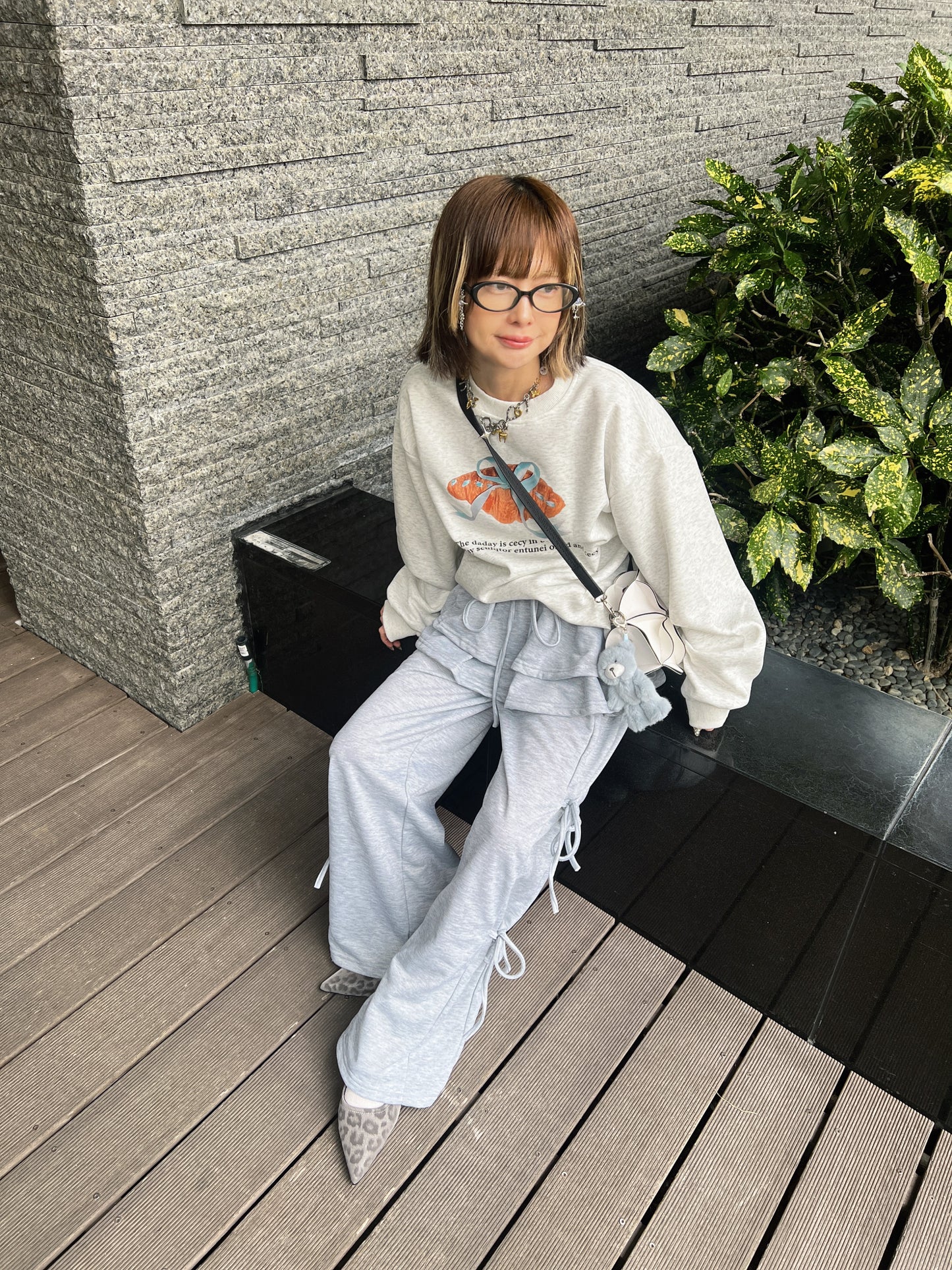 クロワッサンリボンスウェット DPB79210