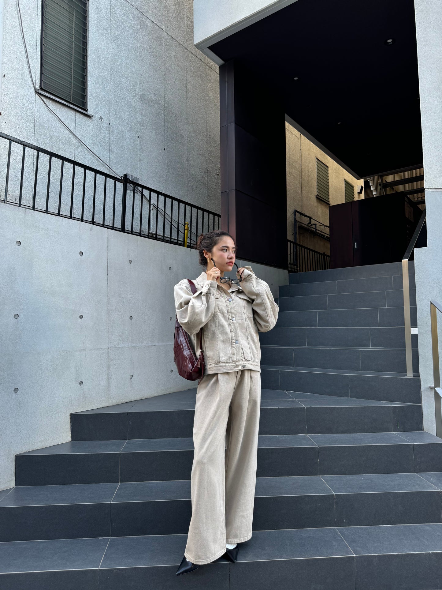 ホワイトデニムジャケット DPB47331