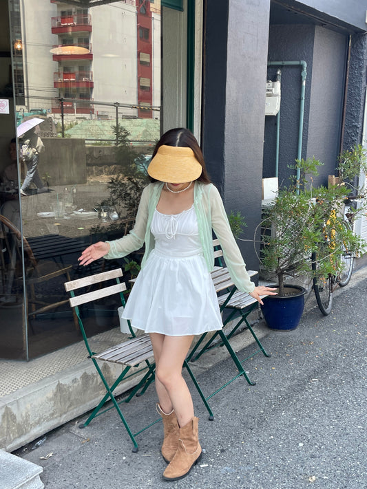 麦わらサンバイザー CPA45033