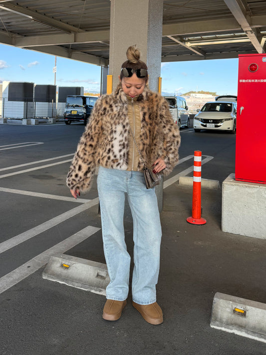 レオパードミニファーコート DPB73539