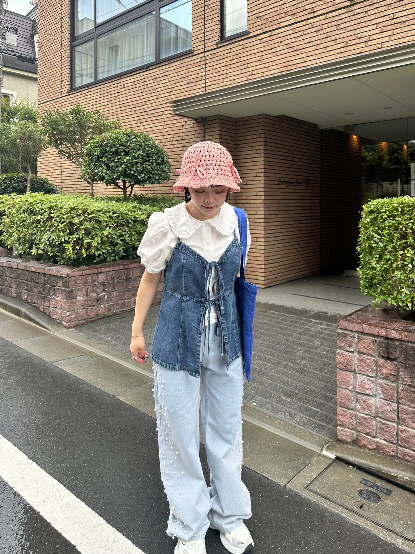 2wayデニムリボンビスチェ DPB76044