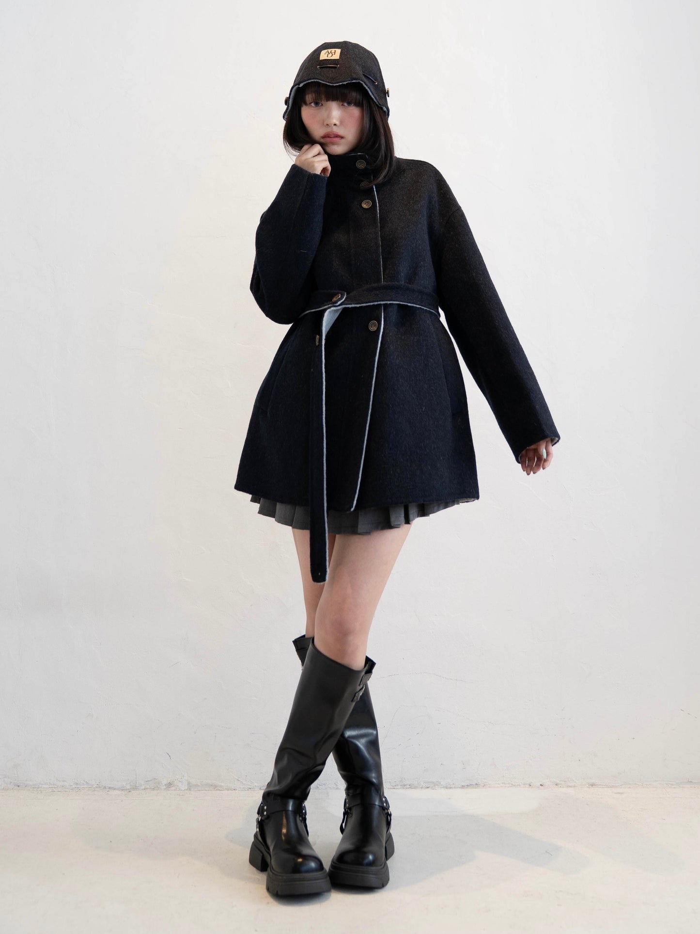 3セットバイカラーコート DPC02013